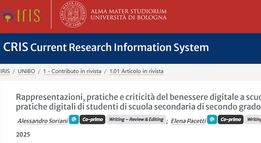 Rappresentazioni, pratiche e criticità del benessere digitale a scuola